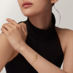 دستبند زنانه طلا لاو